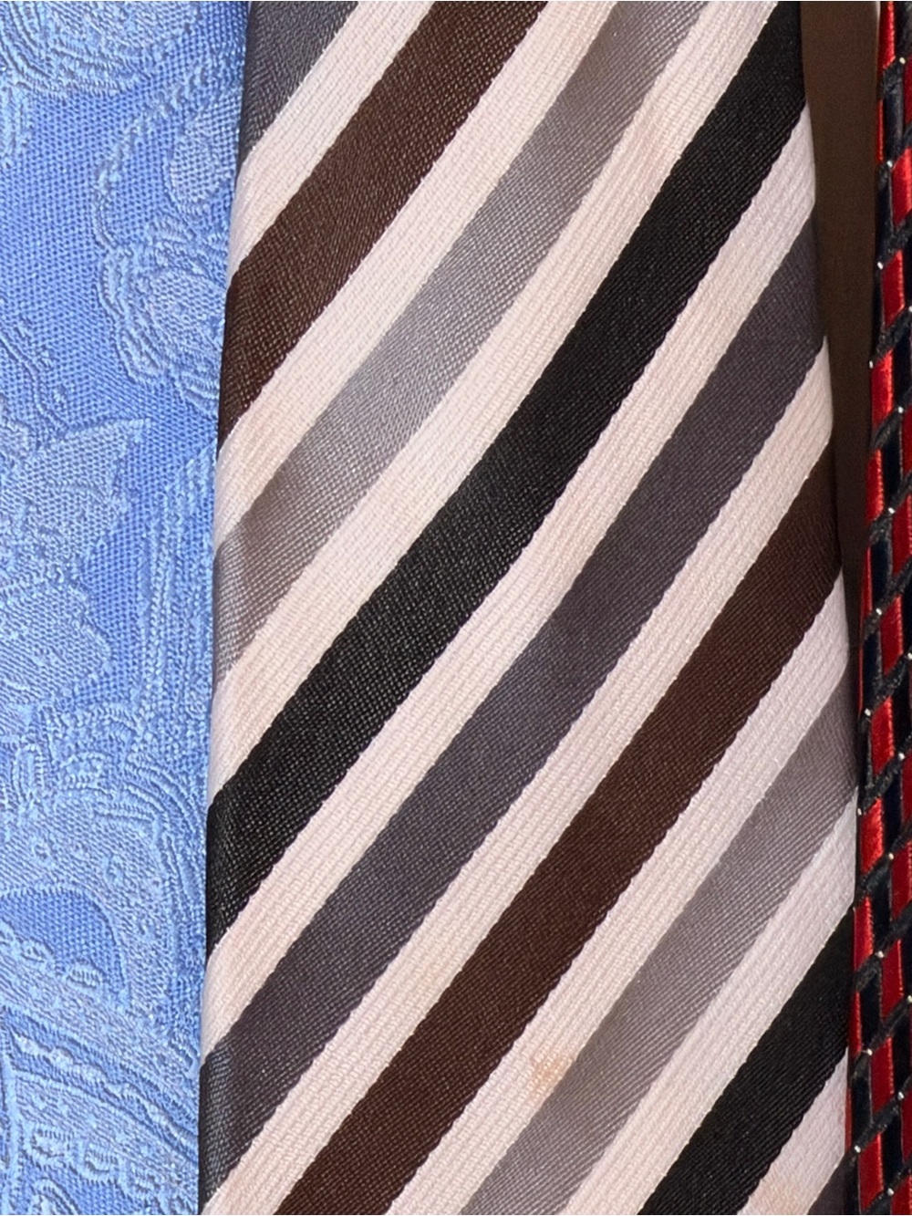Men's Assorted Patterned Ties - Multi Color Set - Picture 4 of 10